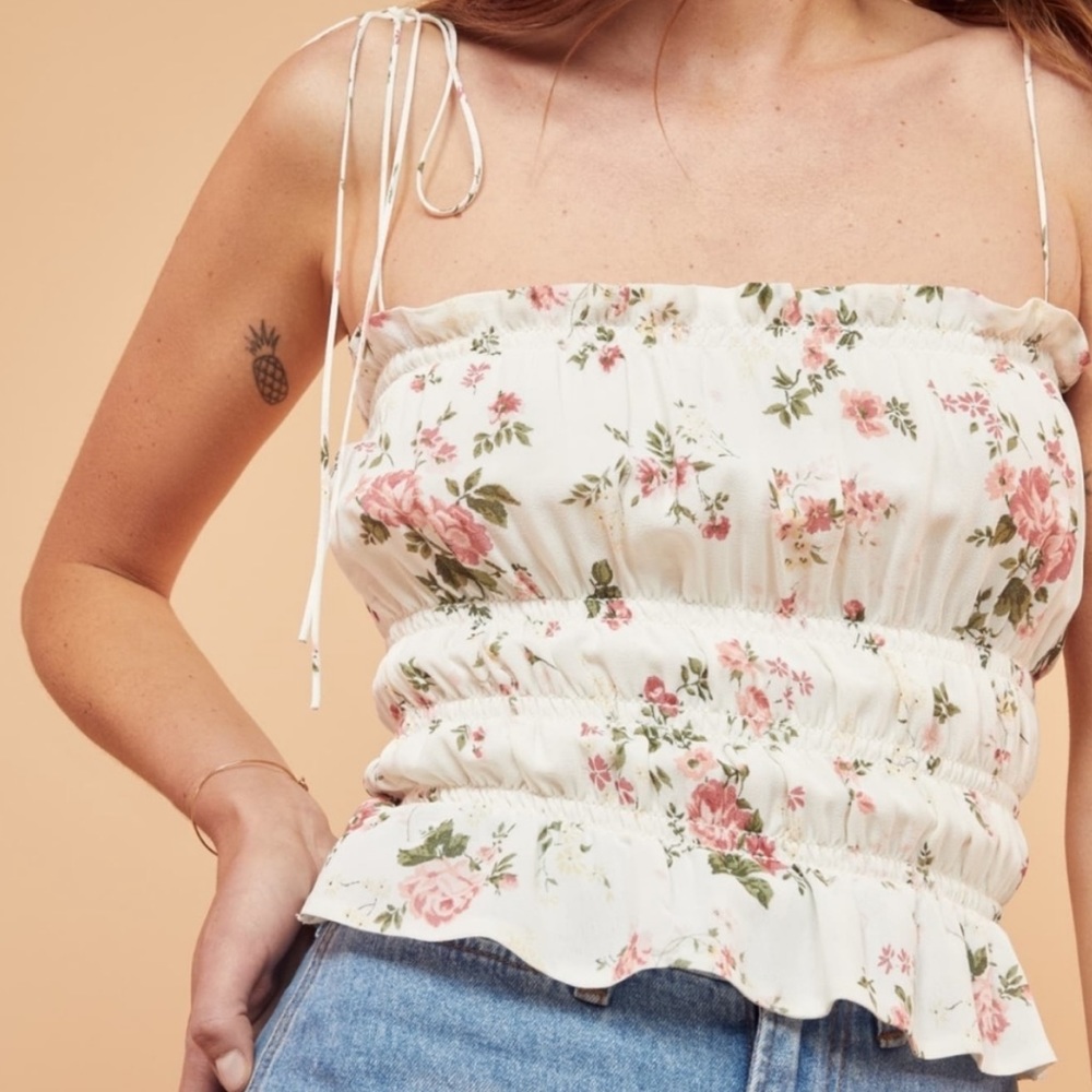 Reformation Arancia Top